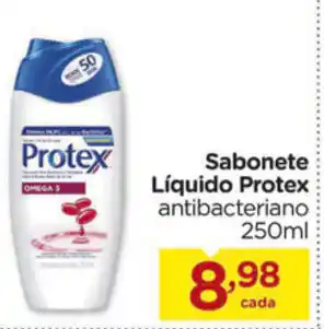 Carrefour Sabonete Liquido Protex 250ml oferta