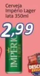 Supermercados Savegnago Cerveja Imperio Lager lata 350ml oferta