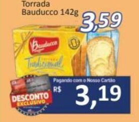 Torrada Bauducco 142g