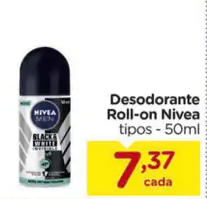 Carrefour Desodorante Roll on Nivea 50ml oferta