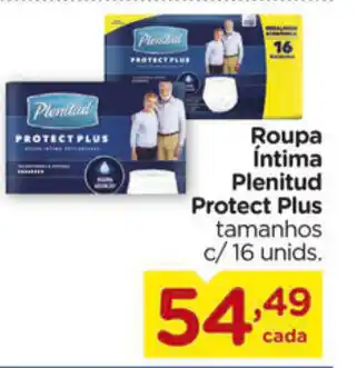 Roupa Intima Plenitud Protect Plus