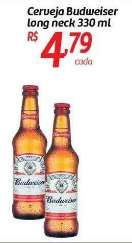Comper Cerveja Budweiser Long Neck oferta