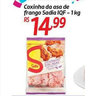 Comper Coxinha Da Asa De Frango Sadia Iqf oferta