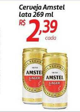 Comper Cerveja Amstel Lata oferta