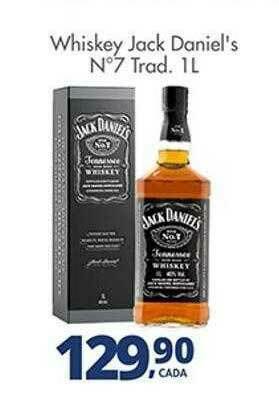 Delta Supermercados Whiskey Jack Daniel's N°7 Trad. oferta