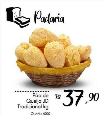 Giassi Supermercados Pão De Queijo Jd Tradicional oferta