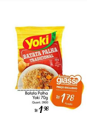 Giassi Supermercados Batata Palha Yoki oferta