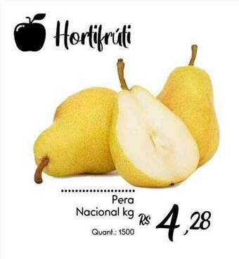 Giassi Supermercados Pera Nacional oferta