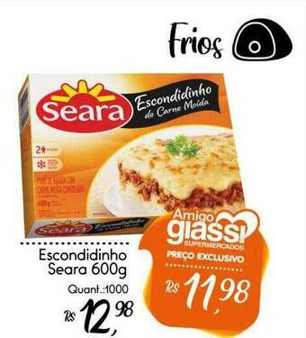 Giassi Supermercados Escondidinho Seara oferta