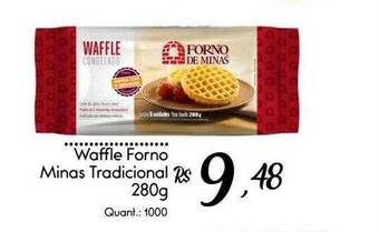 Giassi Supermercados Waffle Forno Minas Tradicional oferta