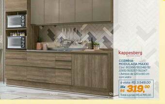 Lojas Colombo Cozinha Modulada Maxxi Kappesberg oferta