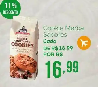 Cookie Merba Sabors 11% Desconto