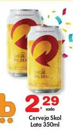 Cerveja Skol Lata