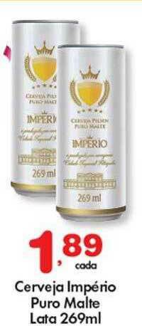 Cerveja Império Puro Malte Lata