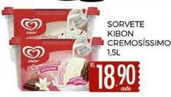 Supermercados Avenida Sorvete Kibon Cremosíssimo oferta