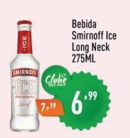 Supermercados Pague Menos Bebida Smirnoff Ice Long Neck 275ml oferta