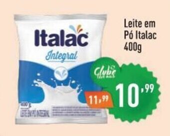 Supermercados Pague Menos Leite em po Italac 400g oferta