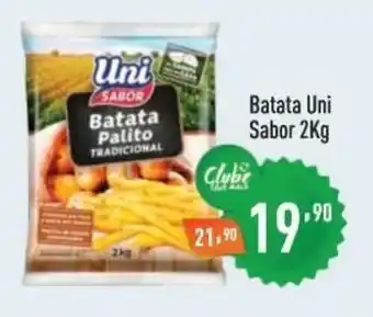 Supermercados Pague Menos Batata Uni Sabor 2kg oferta