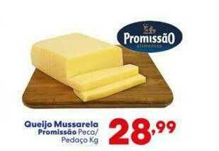 Barracão Supermercado Queijo Mussarela Promissão oferta