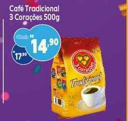 GoodBom Café Tradicional 3 Corações oferta