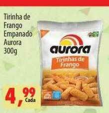 Paulistão Supermercados Tirinha De Frango Empanado Aurora oferta