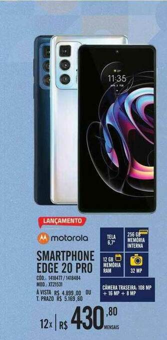 Motorola Smartphone Edge 20 Pro