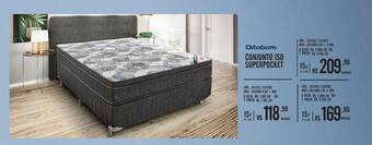 Zema Ortobom Conjunto Iso Superpocket oferta