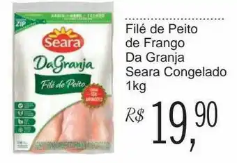 Festval Filé De Peito De Frango Da Granja Seara Congelado oferta