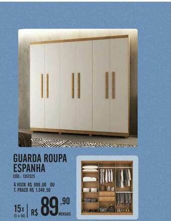 Zema Guarda Roupa Espanha oferta