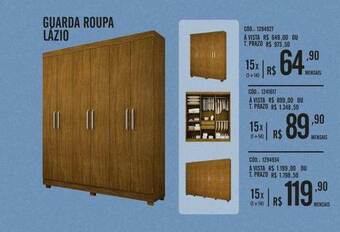 Zema Guarda Roupa Lazio oferta