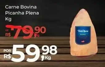 Super Luna Carne Bovina Picanha Plena 1kg oferta