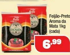 Feijão-preto aroma da mata 1kg (cada)