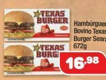 Costazul Supermercados Hambúrguer bovino texas burger seara 672g oferta