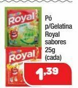 Costazul Supermercados Pó p/gelatina royal sabores 25g (cada) oferta