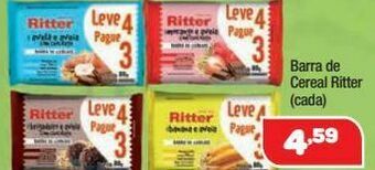 Costazul Supermercados Barra de cereal ritter (cada) oferta