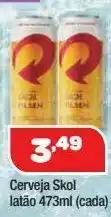 Costazul Supermercados Cerveja skol latão 473ml (cada) oferta