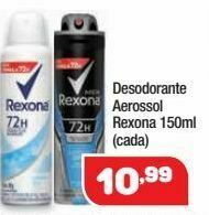Costazul Supermercados Desodorante aerossol rexona 150ml (cada oferta