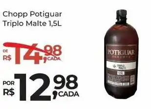 Chopp Potiguar Triplo Malte 1.5L