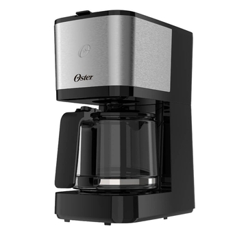 Benoit Cafeteira Elétrica Oster Inox 32 Xícaras 1,2 Litros com Jarra de Vidro oferta