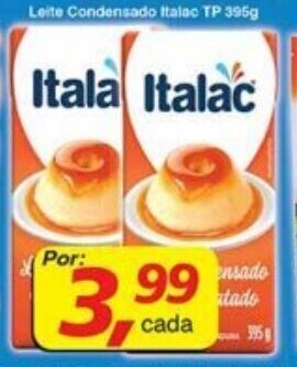Supermercados Guanabara Leite Condensado Italac TP 395g oferta