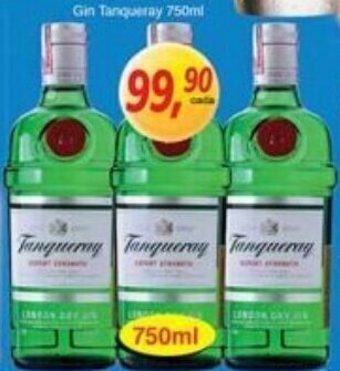 Supermercados Guanabara Gin Tanqueray 750ml oferta