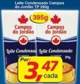Supermercados Guanabara Leite Condensado Campos do Jordao TP 395g oferta