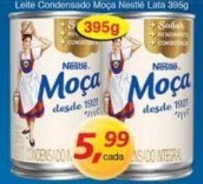 Supermercados Guanabara Leite Condensado Moca Nestle Lata 395g oferta