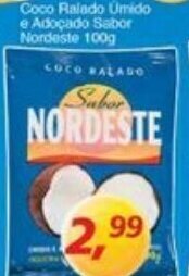 Supermercados Guanabara Coco Ralado Umido e Adocado Sabor Nordeste 100g oferta