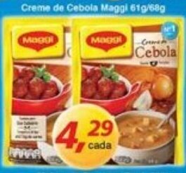 Supermercados Guanabara Creme de cebola Maggi 61g/68g oferta