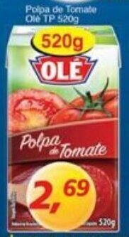 Supermercados Guanabara Polpa de Tomate Ole Tp 520g oferta