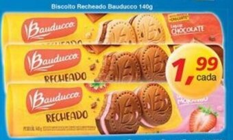 Supermercados Guanabara Biscoito Recheado Bauducco 140g oferta