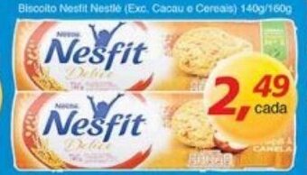 Supermercados Guanabara Biscoito Nesfit Nestle 140g/160g oferta