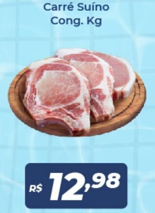 Frangolândia Carre Suino Cong. 1kg oferta