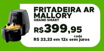 DB Supermercados Fritadeira Ar Mallory oferta